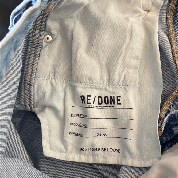 Re/Done 90s High Rise Jeans - Picture 5 of 6